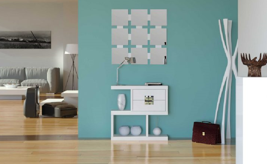 Un moderno mueble recibidor que marca la diferencia con diseño y estilo