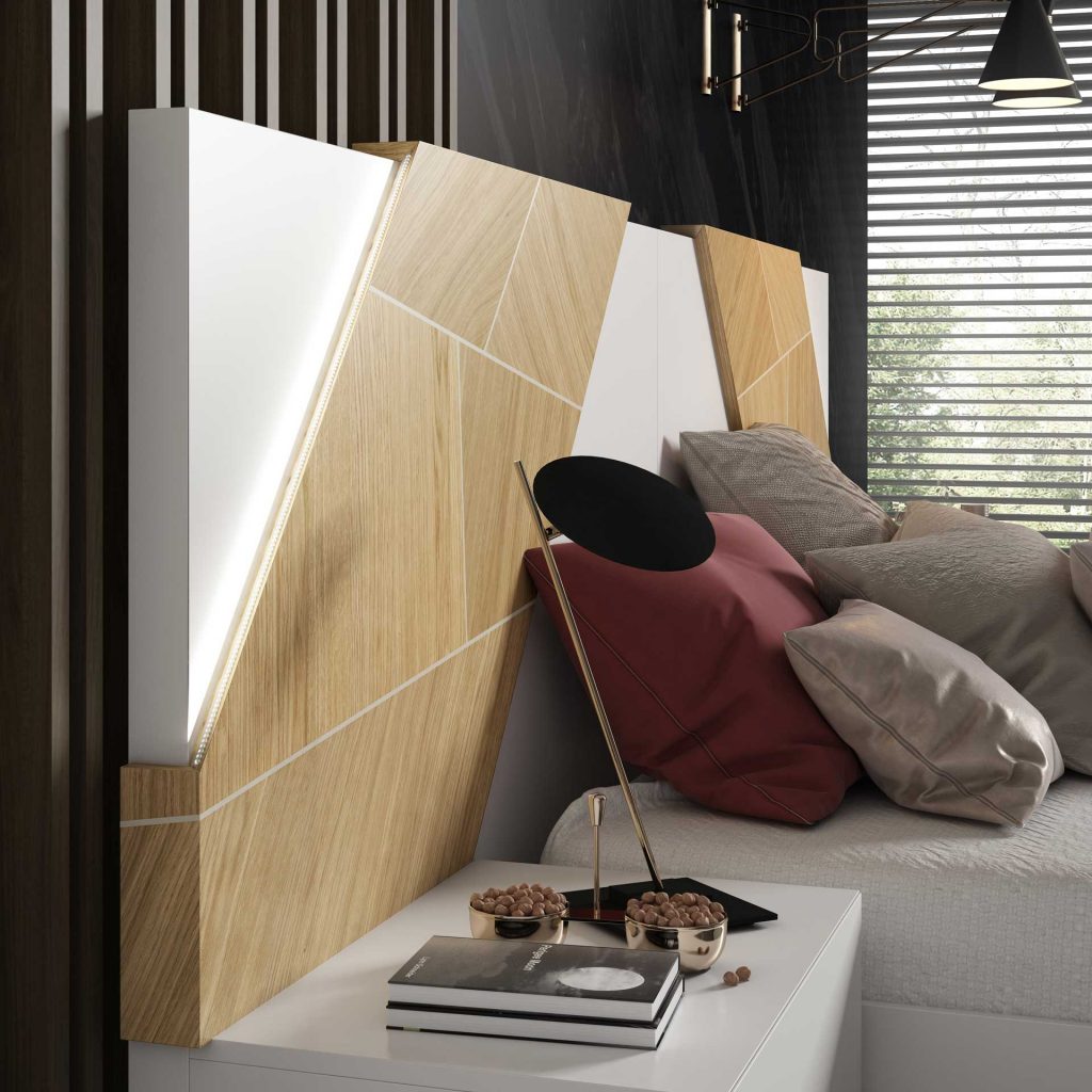 Muebles de diseño para dormitorio.