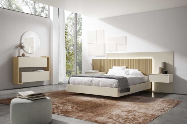 dormitorio moderno alistonado